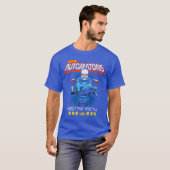 Helldivers 2 Sony Playstation Video Game Automaton Tシャツ (正面フル)