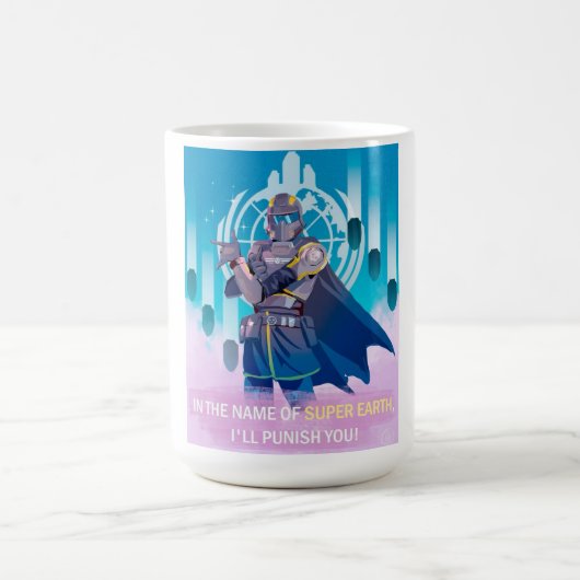 Helldivers 2 Super Earth Mug モーフィングマグカップ (中央)