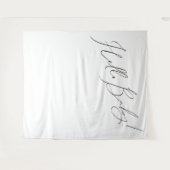 Helloお洒落男女兼用ベビー背景 タペストリー (正面(横))