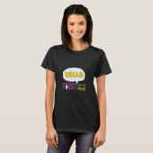 Helloグレードの初日先生 Tシャツ (正面フル)