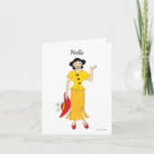 Helloノートカード カード (正面)