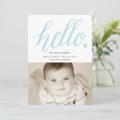 Helloハート誕生のお知らせ（5時間365日） 案内状 (スタンド正面)