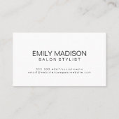 Helloパター鮮やかンカラフルプリント 名刺 (裏面)