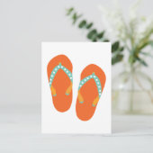Helloビーチサンダル ポストカード (スタンド正面)