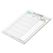 Helloプランナー: Monthly Blog Post Planningメモ帳 ノートパッド (アングル)