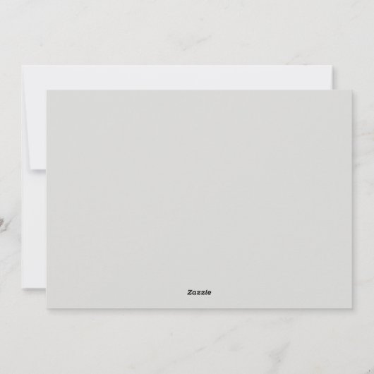 Helloベビーフォトスクリプトの誕生発表 シーズンカード (裏面)