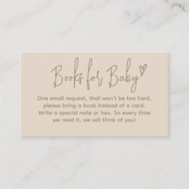 Helloベビーミニマ男女兼用リストのブックリクエスト エンクロージャーカード