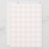 Helloベビー写真の誕生発表 案内状 (裏面)