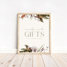 HELLOベビー |ミニマルなセージ&アイボリーカード&ギフト