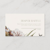 HELLOベビー |秋のおむつラッフルゲーム エンクロージャーカード (正面)