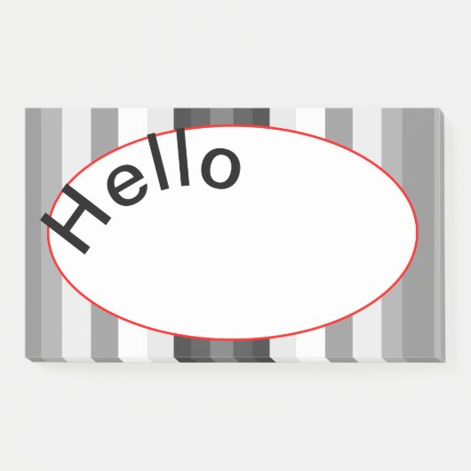 Helloメモ ポストイット (正面)