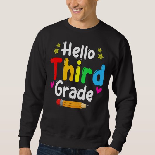Hello三年生新学期チーム3年生 スウェットシャツ (正面)