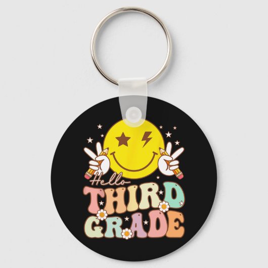 Hello三年生Leopard 1日目チーム3 キーホルダー (正面)