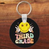 Hello三年生Leopard 1日目チーム3 キーホルダー (正面)