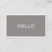Hello名刺 名刺 (裏面)