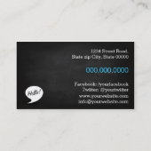 Hello名刺 名刺 (裏面)