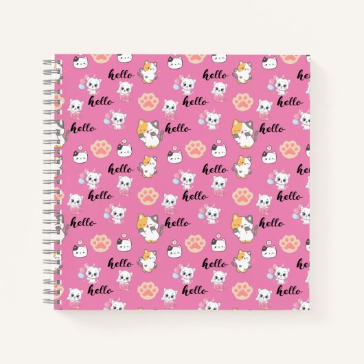 hello子猫 ノートブック (正面)