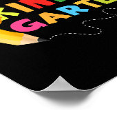 Hello幼稚園チーム幼稚園に戻る学校 ポスター (角)