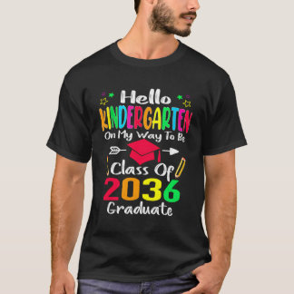 Hello幼稚園新学期クラス2036 Gr Tシャツ