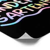 Hello幼稚園絞り染め先生Kids Back to S ポスター (角)