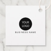 Hello抽象芸術ビジネスのパッケージ化ラベル フェイバータグ (裏面)