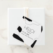 Hello抽象芸術ビジネスのパッケージ化ラベル フェイバータグ (インサイチュ)