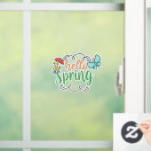 Hello春ウィンドウの固定 ウィンドウサイン (ホーム)