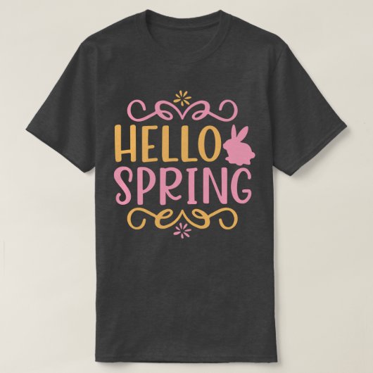 hello春バニー tシャツ (デザイン正面)