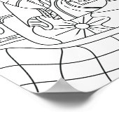 Hello春：大人のカラーリングページ ポスター (角)