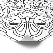 Hello春：幾何学曼荼羅 ポスター (角)