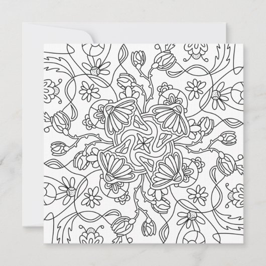 Hello春：独自の花を色づける (正面)