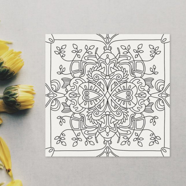 Hello春:自然インスパイアカラーページ (クリエイターアップロード済み)