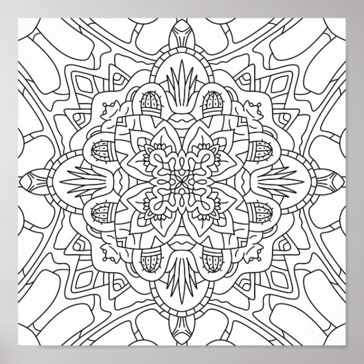 Hello春: Plant Coloringページ ポスター (正面)