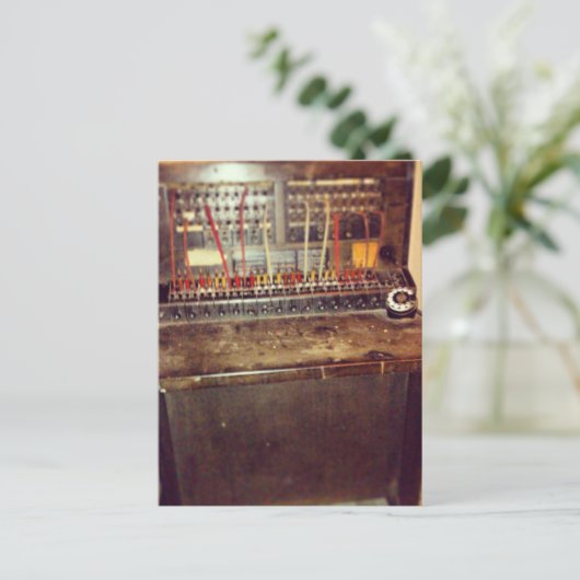 Hello演算子 ポストカード (スタンド正面)