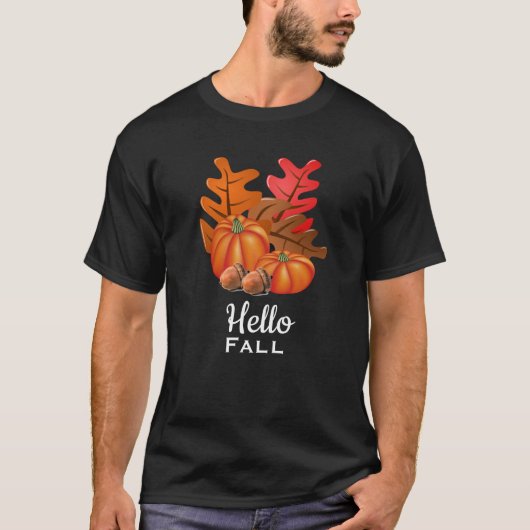Hello秋紅葉 Tシャツ (正面)