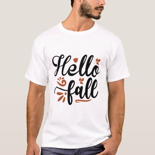 Hello秋-秋 Tシャツ (正面)