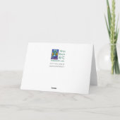 "Hello秋" Pumpkinグリーティングカード カード (裏面)