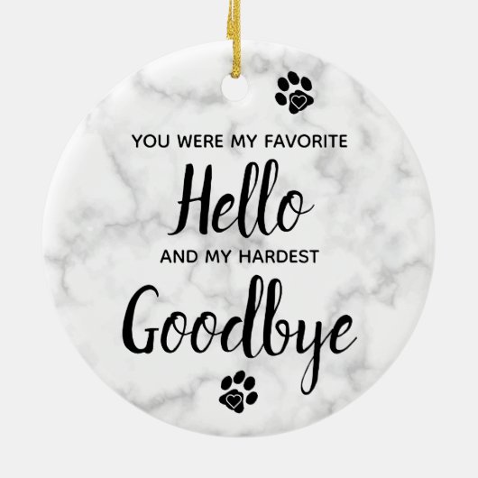 Hello お気に入りの Sistly Good Good Photo Memorial セラミックオーナメント (裏面)