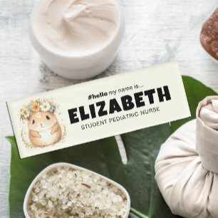 Hello カスタマイズ私の名前はマウスの磁気名 名札