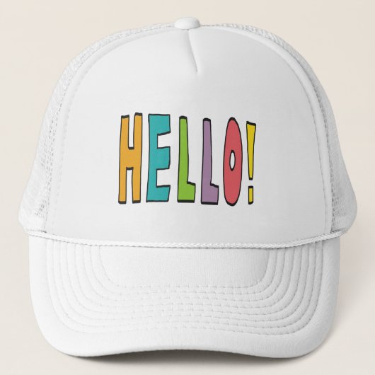Hello! キャップ (正面)