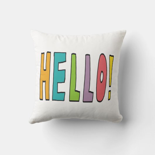 Hello! クッション (裏面)