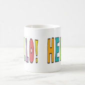 Hello! コーヒーマグカップ (中央)