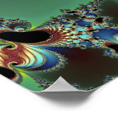 Hello – フラクタル ポスター (角)