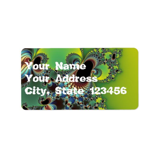 Hello – フラクタル ラベル (正面)