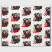 Hello モダン Twentone誕生日のイメージパターン ラッピングペーパー (フラット)