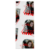 Hello モダン Twentone誕生日のイメージパターン ワインギフトバッグ (裏面)