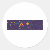 Hello ラウンドシール (正面)