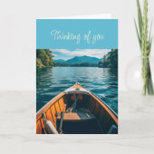 Hello 考え's of You Boating on Lake カード (正面)