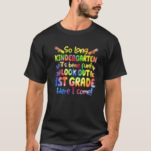 Hello 1年生先生新学期ネクタイ tシャツ (正面)