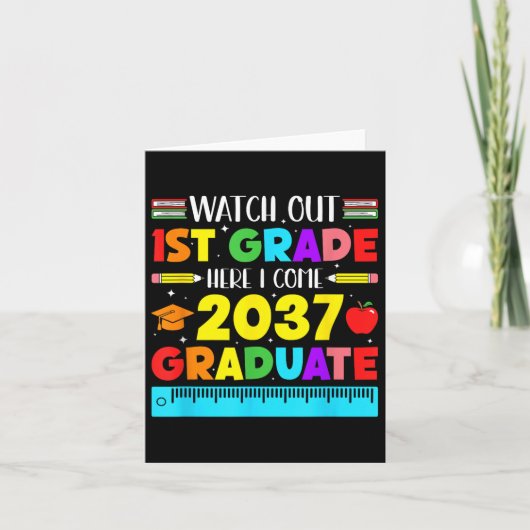 Hello 1年生Future Graduate Cl Of 2 カード (正面)